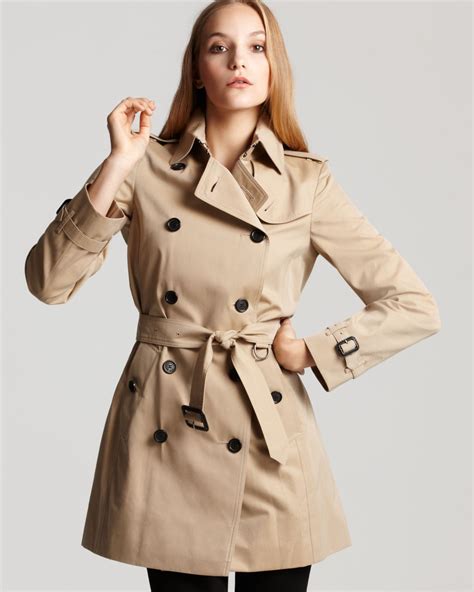 burberry brit ladies trench|classic burberry raincoat for women.